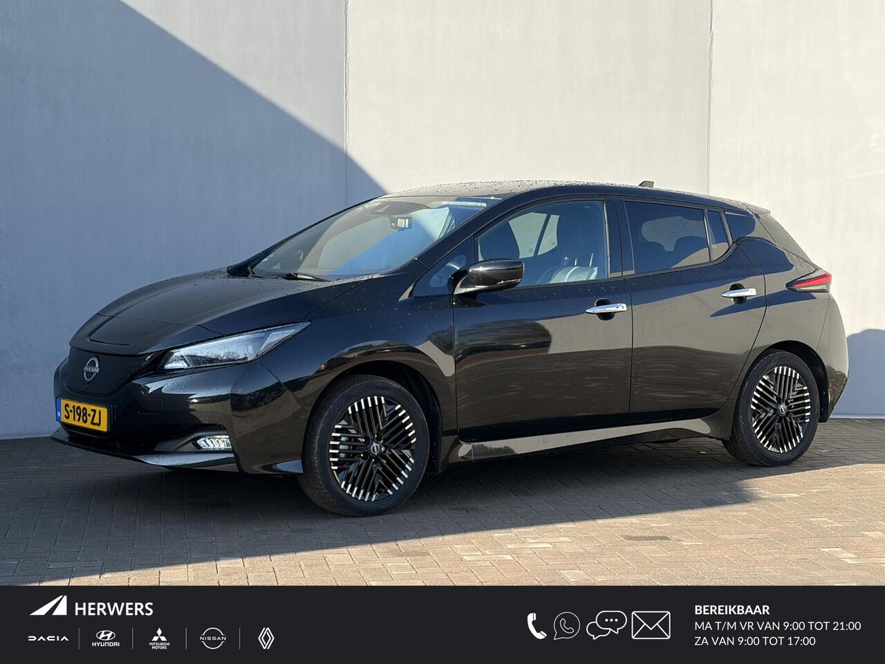 Nissan LEAF e+ Tekna 62 kWh 100% dealer onderhouden / SOH 93,2% / Stoelverwarming Voor & Achter / Adaptieve Cruise Control / Warmtepomp / Bose Audio / Rondzichtcamera / Stuurverwarming / Dodehoekdetectie / Apple Carplay & Android Auto /