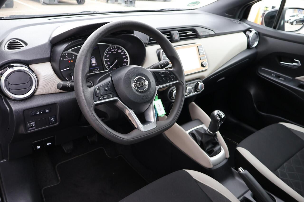 Nissan MICRA 1.0 Acenta NL-Auto | Volledig Onderh. | BTW | Airco | Carplay | Cruise | Multimedia | DAB Radio | LED | Start/Stop | Hill Hold