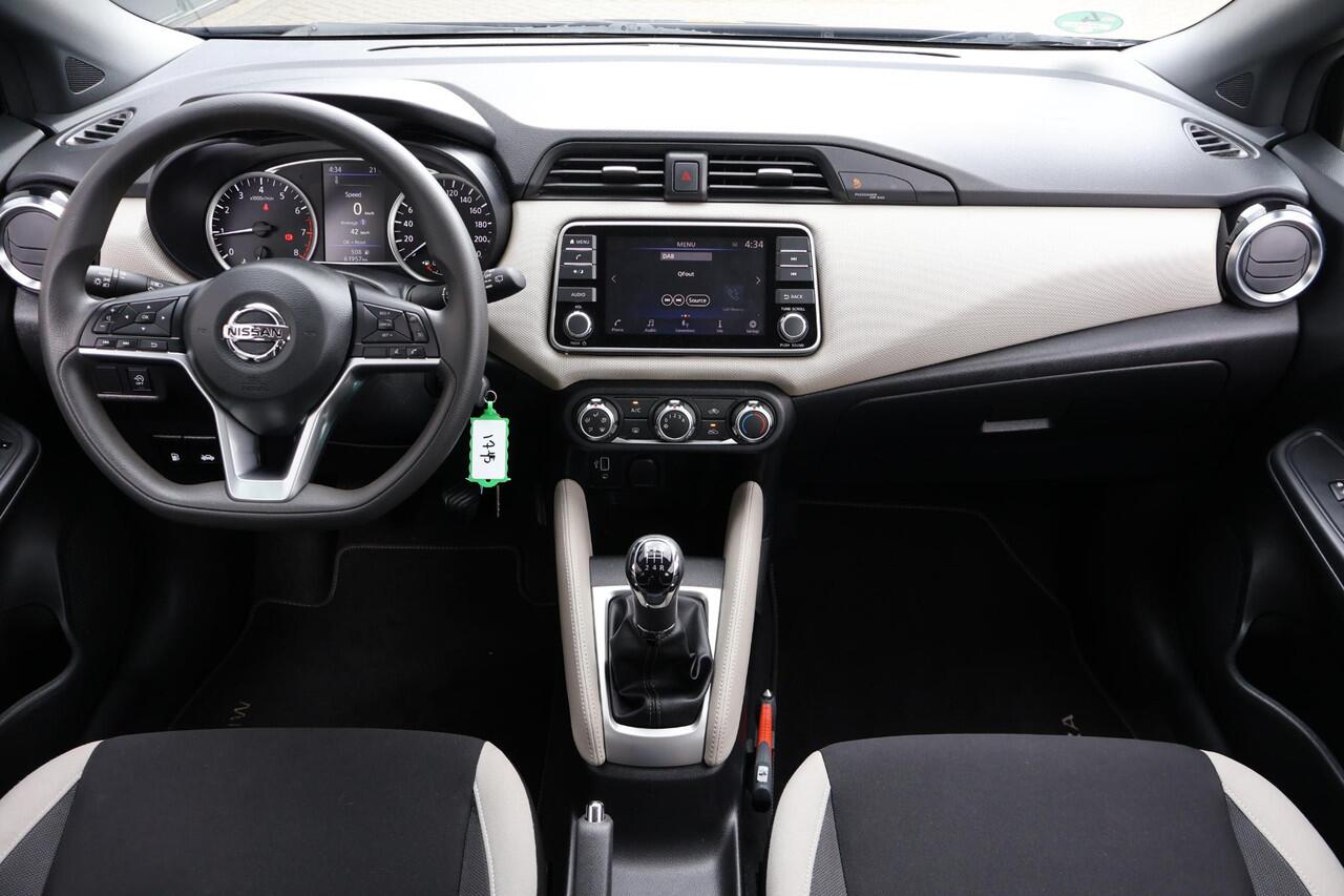 Nissan MICRA 1.0 Acenta NL-Auto | Volledig Onderh. | BTW | Airco | Carplay | Cruise | Multimedia | DAB Radio | LED | Start/Stop | Hill Hold