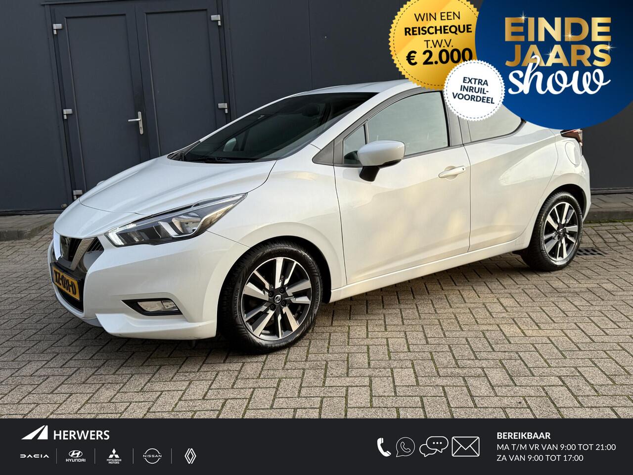 Nissan MICRA 1.0 IG-T N-Connecta / Navigatie / Trekhaak / All-Season / Camera / Climate Control / Cruise Control / Bluetooth / NAP - Origineel Nederlands
