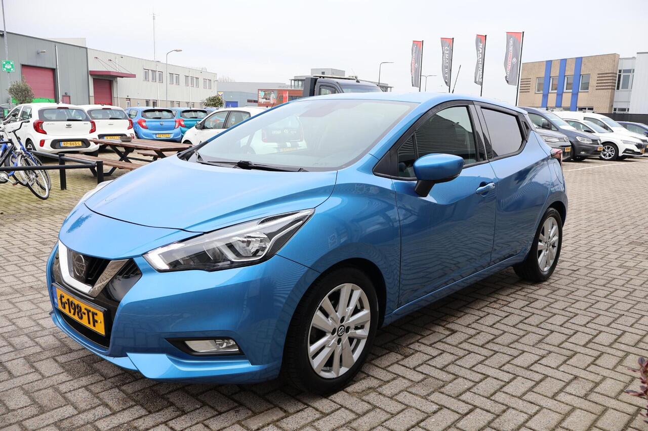 Nissan MICRA 1.0 IG-T N-Connecta 1e Eigenaar | Volledig Onderh | BTW | NL-Auto | Camera | Navi | Carplay | DAB | Cruise | LED | Start/Stop | Hill-Hold | PDC Achter