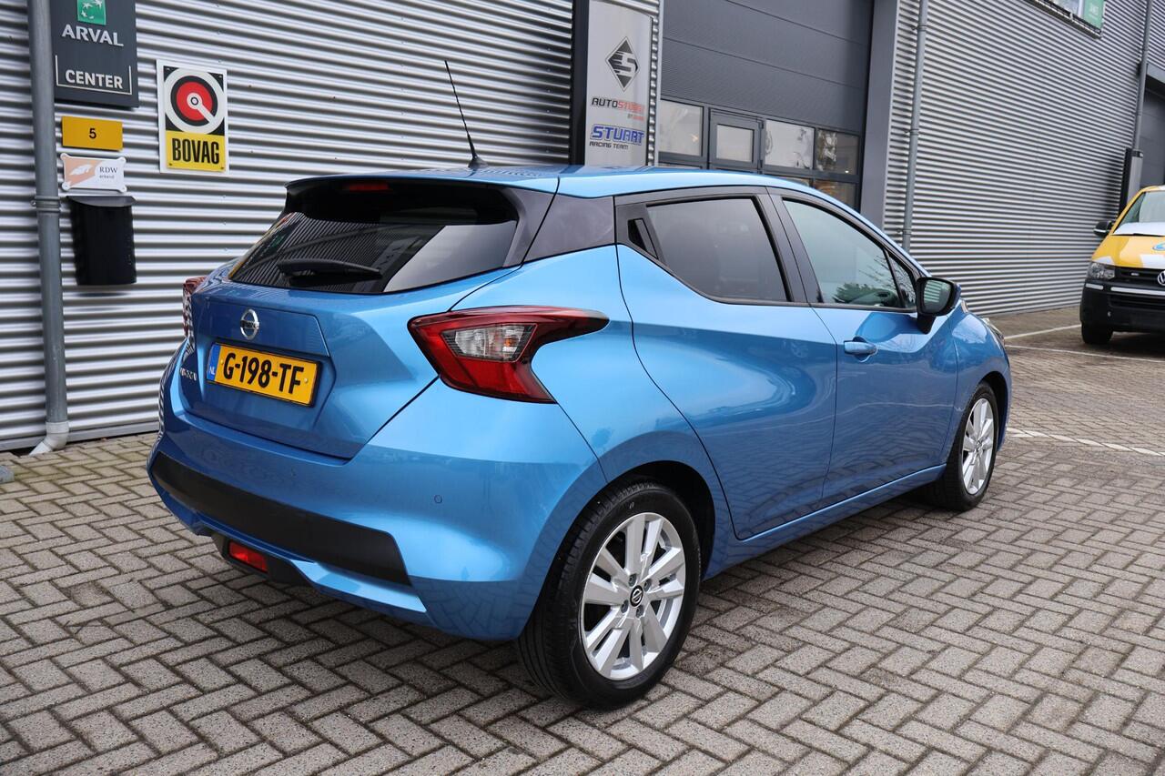 Nissan MICRA 1.0 IG-T N-Connecta 1e Eigenaar | Volledig Onderh | BTW | NL-Auto | Camera | Navi | Carplay | DAB | Cruise | LED | Start/Stop | Hill-Hold | PDC Achter