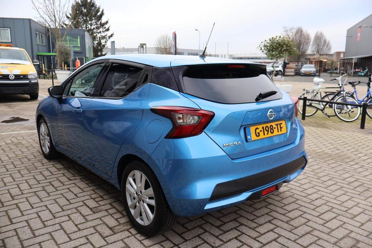 Nissan MICRA 1.0 IG-T N-Connecta 1e Eigenaar | Volledig Onderh | BTW | NL-Auto | Camera | Navi | Carplay | DAB | Cruise | LED | Start/Stop | Hill-Hold | PDC Achter