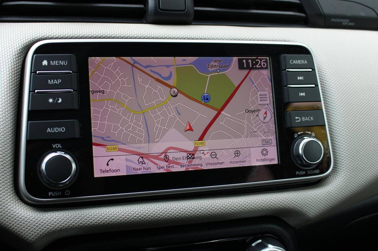 Nissan MICRA 1.0 IG-T N-Connecta Cruise Control | Airco | Achteruitrijcamera | Navigatiesysteem | Parkeersensoren