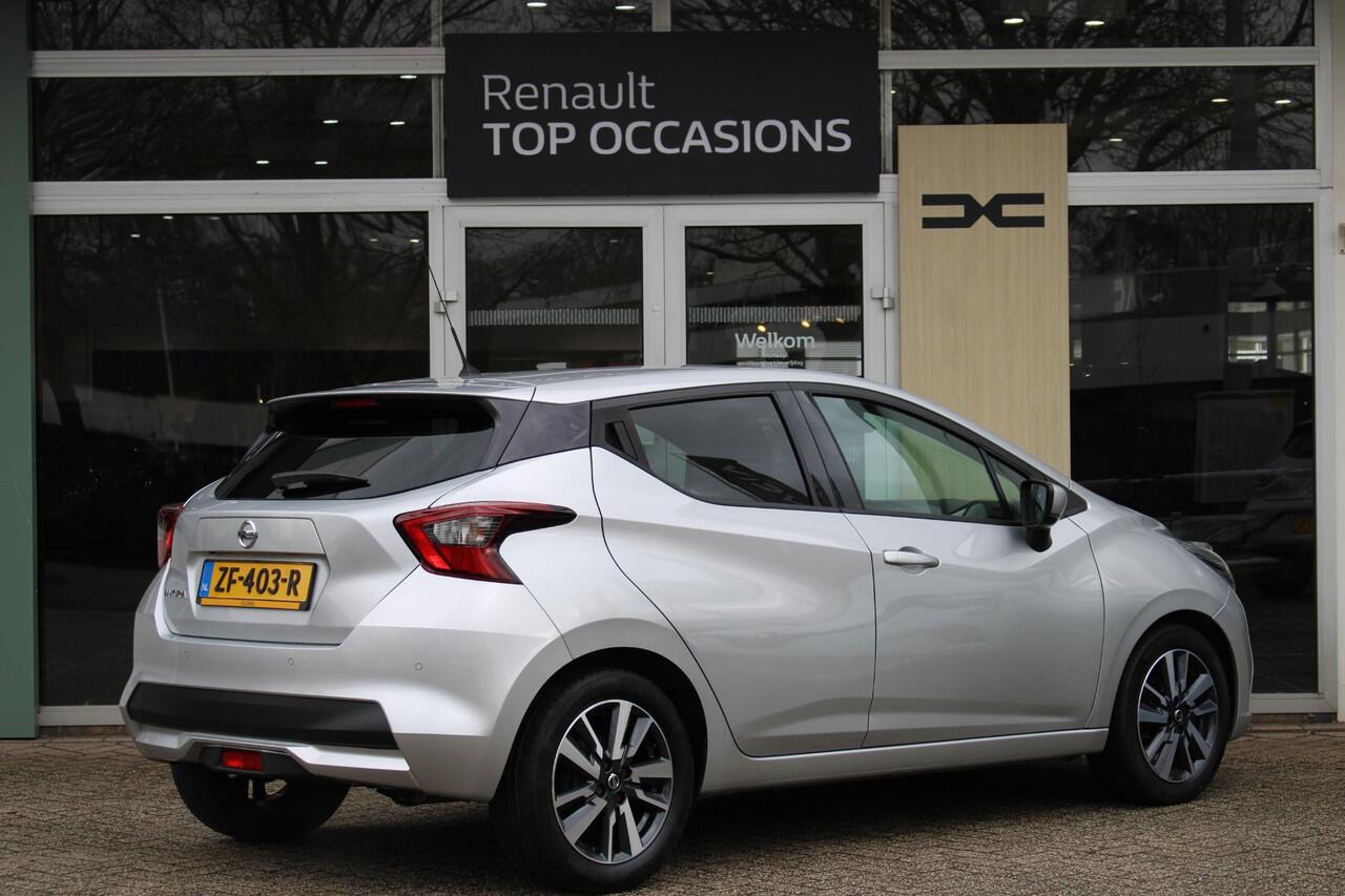 Nissan MICRA 1.0 IG-T N-Connecta Cruise Control | Airco | Achteruitrijcamera | Navigatiesysteem | Parkeersensoren