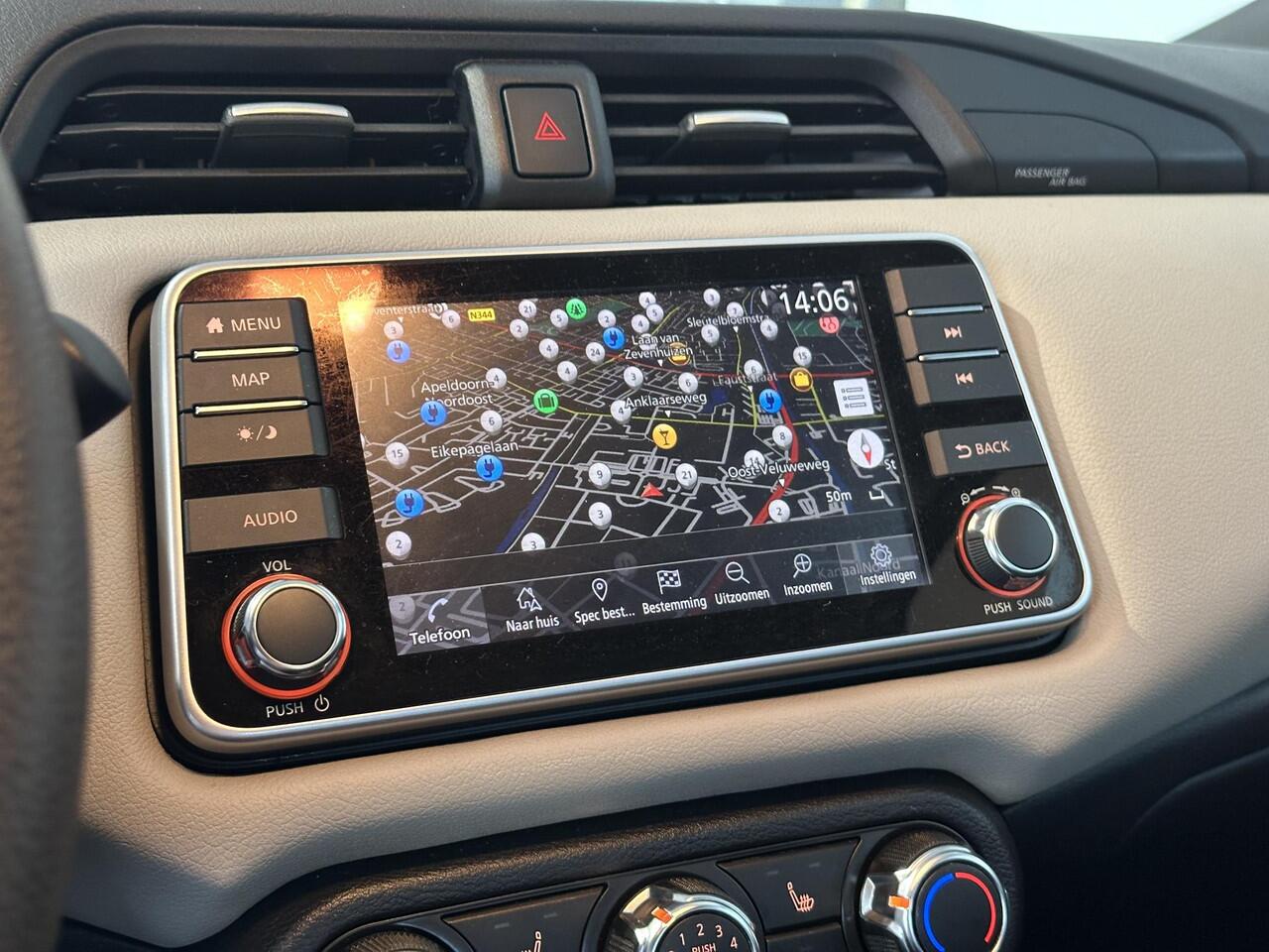 Nissan MICRA 1.0 IG-T N-Tec AUTOMAAT | NAVIGATIE | PARKEERSENSOREN ACHTER | TELEFOONVOORBEREIDING