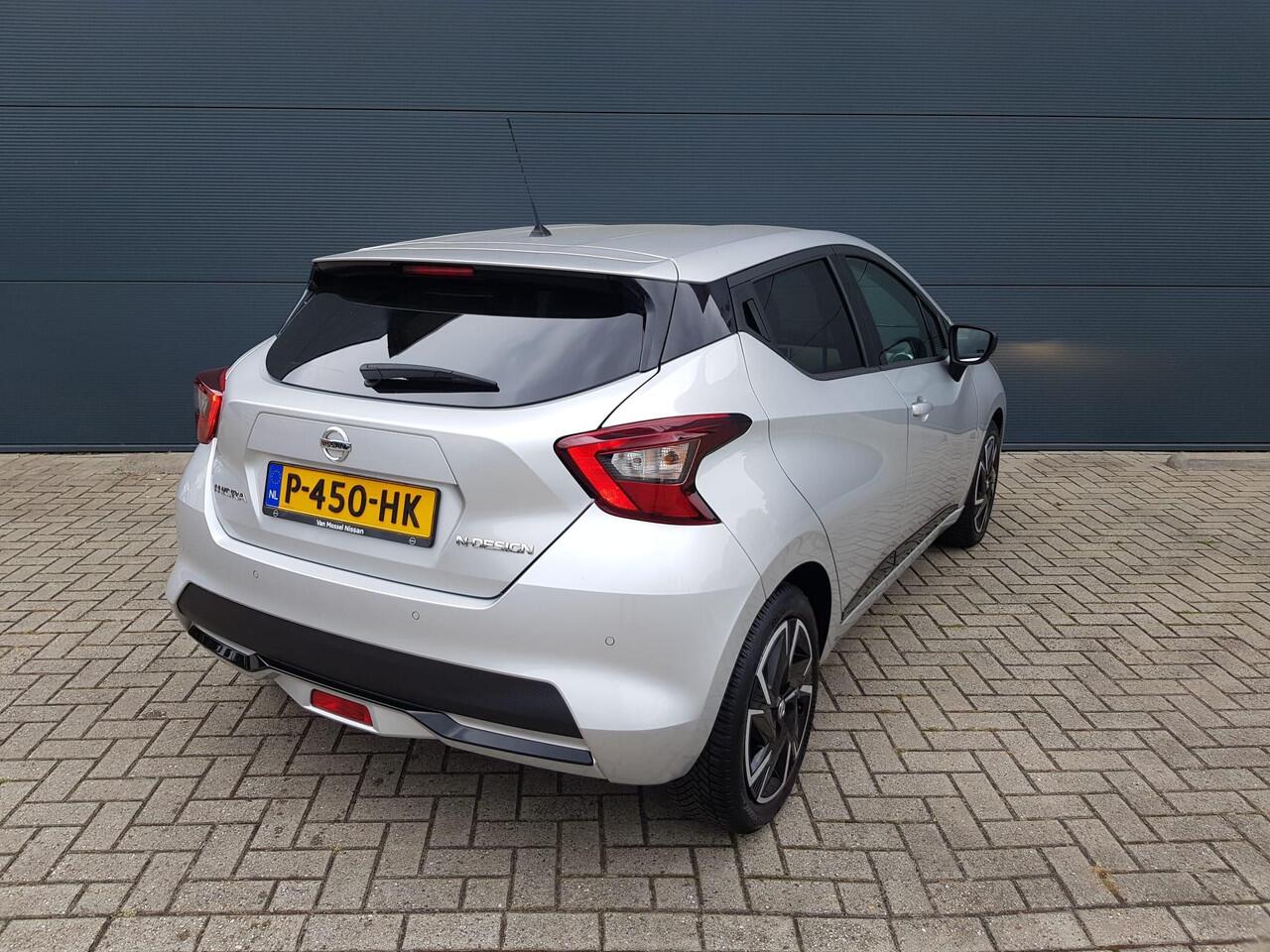 Nissan MICRA 1.0 IG-T 92Pk N-Design | All Season Banden | Airco | Navigatie | Parkeersensoren | Cruise Control | Apple Carplay/Android Auto | Lichtsensor | Privacy Glass achter |