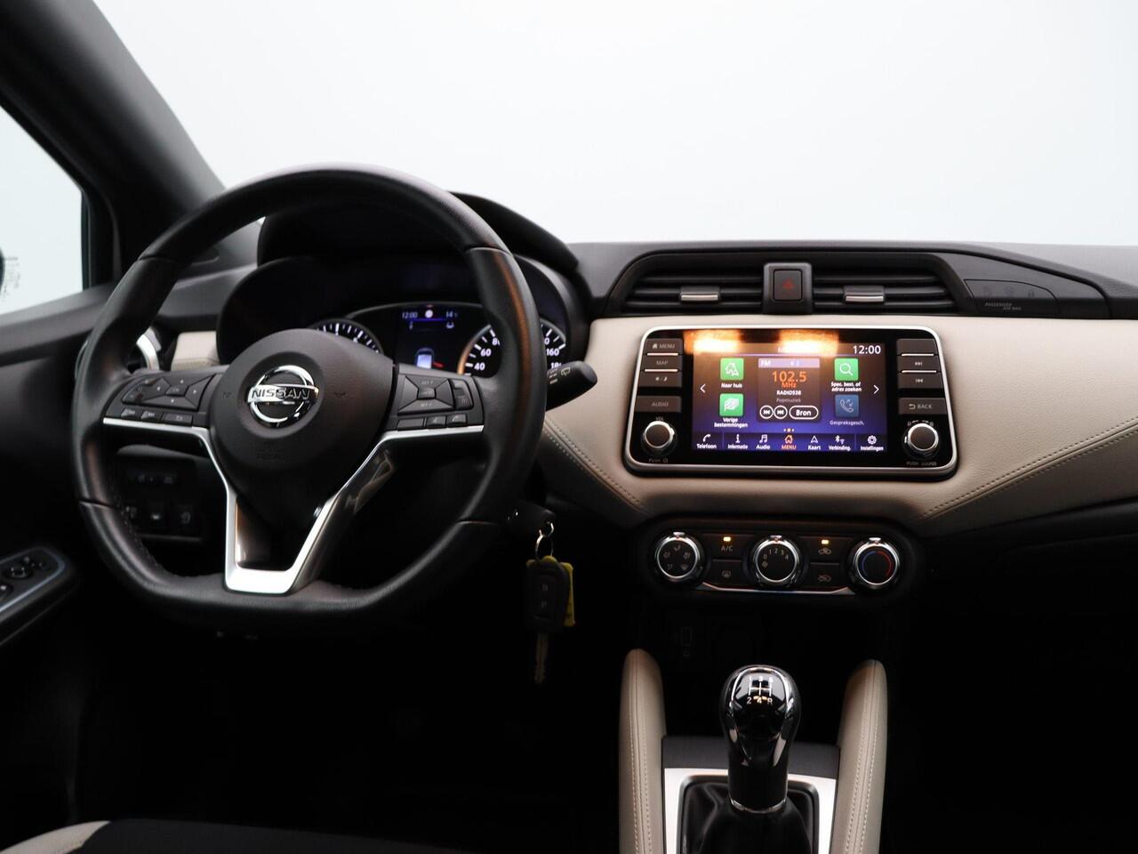 Nissan MICRA 1.0 IG-T N-Design | Navigatie | Carplay | BOSE audio | Cruise control met Lane assist | Airco | Lichtmetalen velgen | Design uitvoering |