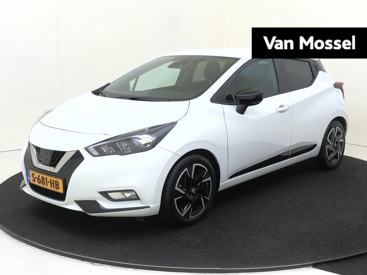 Nissan MICRA 1.0 IG-T 90Pk N-Design | Navigatie | Apple & Android Carplay | Bose Geluidsysteem | Parkeersensoren Achter | Airco | Licht & Regensensor | Privacy Glass |