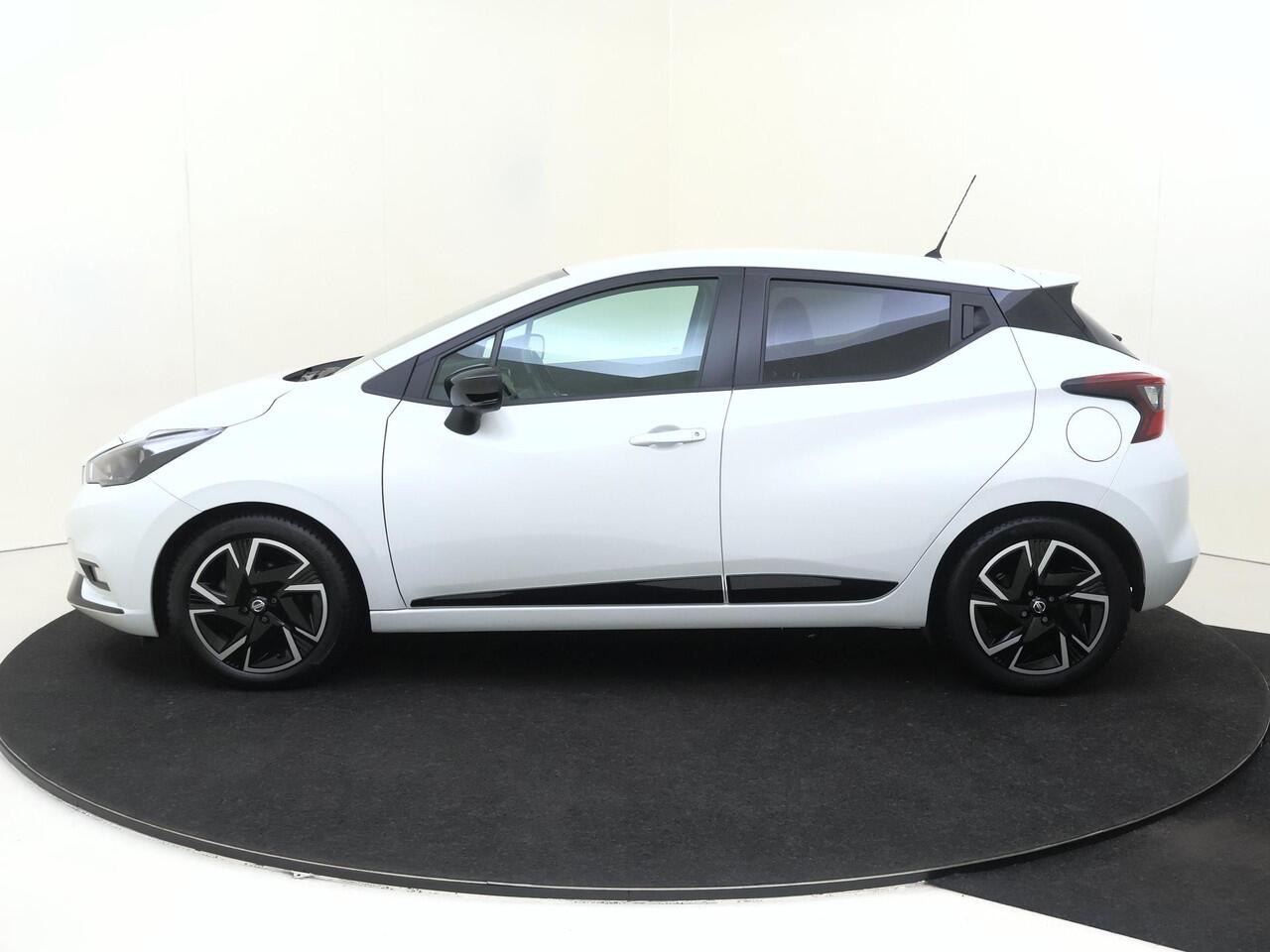 Nissan MICRA 1.0 IG-T 90Pk N-Design | Navigatie | Apple & Android Carplay | Bose Geluidsysteem | Parkeersensoren Achter | Airco | Licht & Regensensor | Privacy Glass |