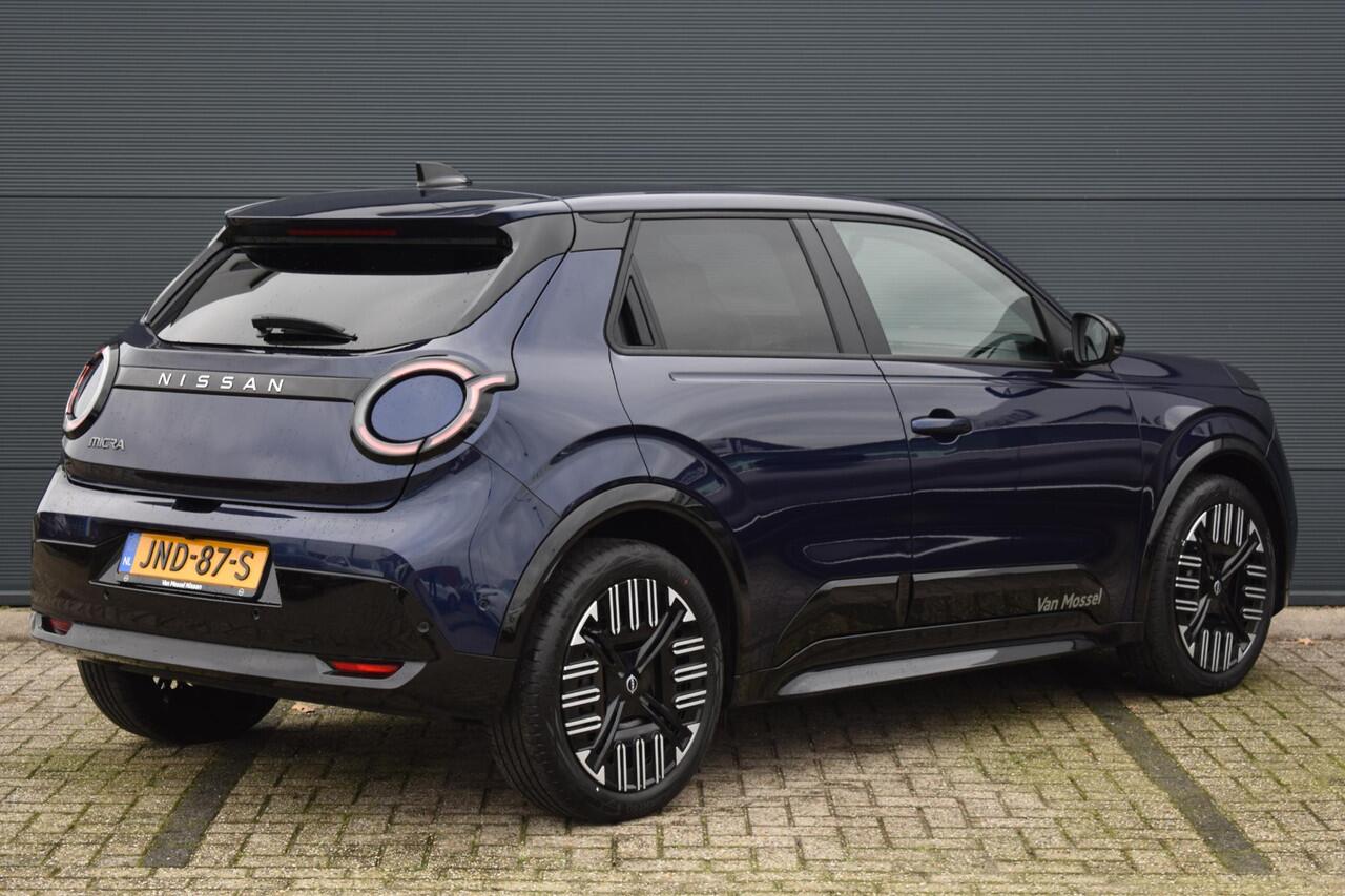Nissan MICRA ADVANCE 52 kWh 150PK | Google Navigatie | Adaptieve Cruise Control | Stoel- en Stuurverwarming | One-Pedal Drive | Achteruitrijcamera | Apple CarPlay & Android Auto