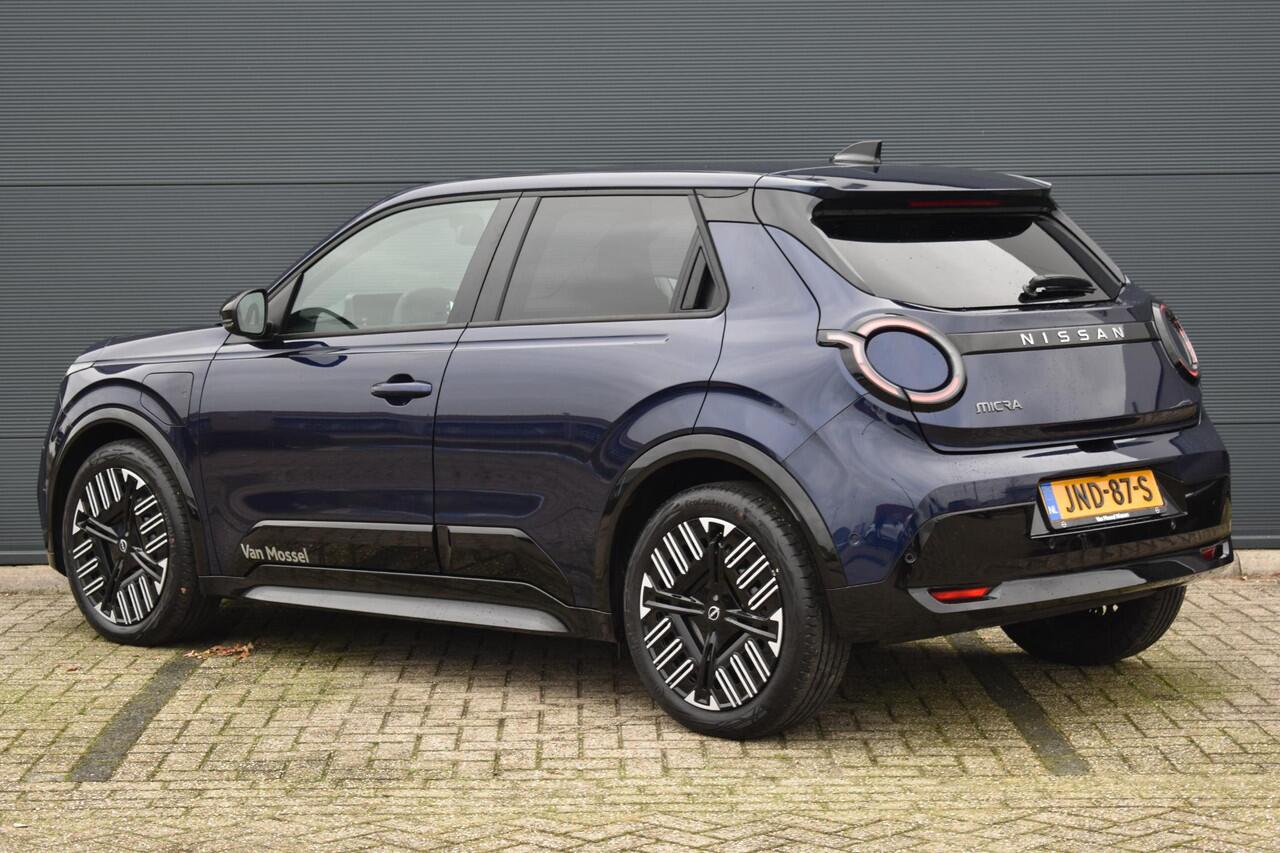 Nissan MICRA ADVANCE 52 kWh 150PK | Google Navigatie | Adaptieve Cruise Control | Stoel- en Stuurverwarming | One-Pedal Drive | Achteruitrijcamera | Apple CarPlay & Android Auto