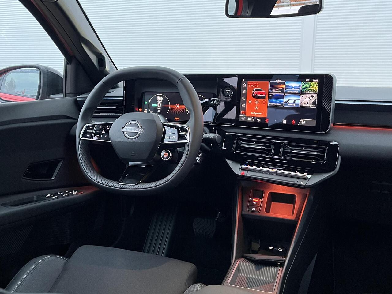 Nissan MICRA ADVANCE - Launch Edition 52 kWh / ** ¤ 1.500,- introductiekorting ** / Nu te bestellen / Apple Carplay/Android Auto / voorstoelen verwarmd / navigatiesysteem full map /