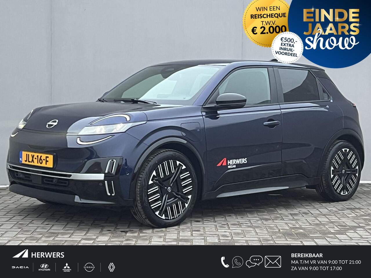 Nissan MICRA ADVANCE 52 kWh / ¤1500,- EINDEJAARSVOORDEEL / 417 km WLTP / 5 Jaar Fabrieksgarantie / Stuur- en Stoelverwarming / Achteruitrijcamera / Adaptieve Cruise Control / Google Maps Navigatie / Apple Carplay & Android Auto / Climate Control / Keyless Entry & Sta