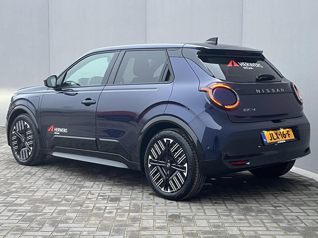 Nissan MICRA ADVANCE 52 kWh / 417 km WLTP / 5 Jaar Fabrieksgarantie / Stuur- en Stoelverwarming / Achteruitrijcamera / Adaptieve Cruise Control / Google Maps Navigatie / Apple Carplay & Android Auto / Climate Control / Keyless Entry & Start / Parkeersensoren voor en a