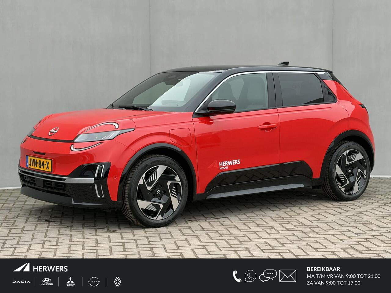 Nissan MICRA EVOLVE 52 kWh / 417 km WLTP / 5 Jaar Fabrieksgarantie / Harman en Kardon Geluidssysteem / Google Maps Navigatie / Camera / Stoel- en Stuurverwarming / Climate Control / Adaptive Cruise Control /