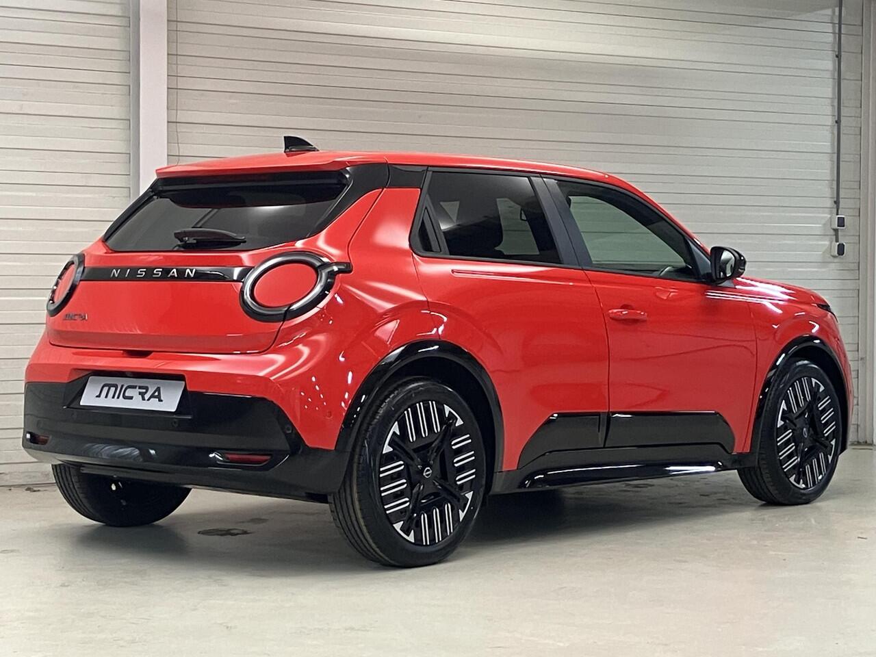 Nissan MICRA ADVANCE - Launch Edition 52 kWh / ** ¤ 2.500,- Voorraadvoordeel ** / Nieuw uit Voorraad Leverbaar / 417 KM WLTP / Google Maps Navigatie / Camera / Stoel- en Stuurverwarming / Adaptive Cruise Control /