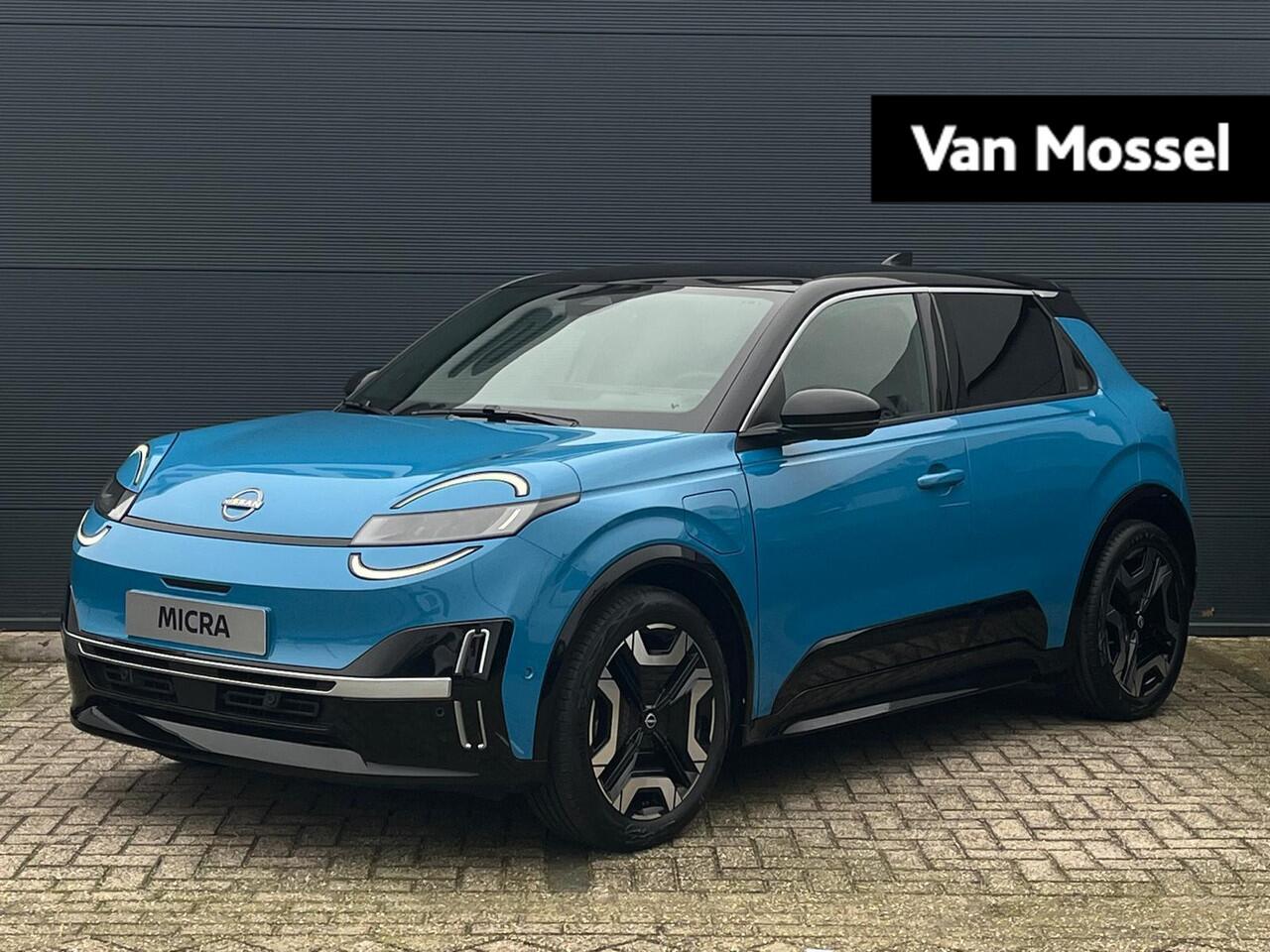 Nissan MICRA EVOLVE 52 kWh 150PK | Rijklaarprijs! | Harman Kardon Audio | Adaptieve Cruise Control met Stuurhulp | Stoel- en Stuurverwarming | 18'' Inch Velgen | Google Navigatie | One-Pedal Drive | Apple CarPlay & Android Auto | Nieuw uit voorraad leverbaar!