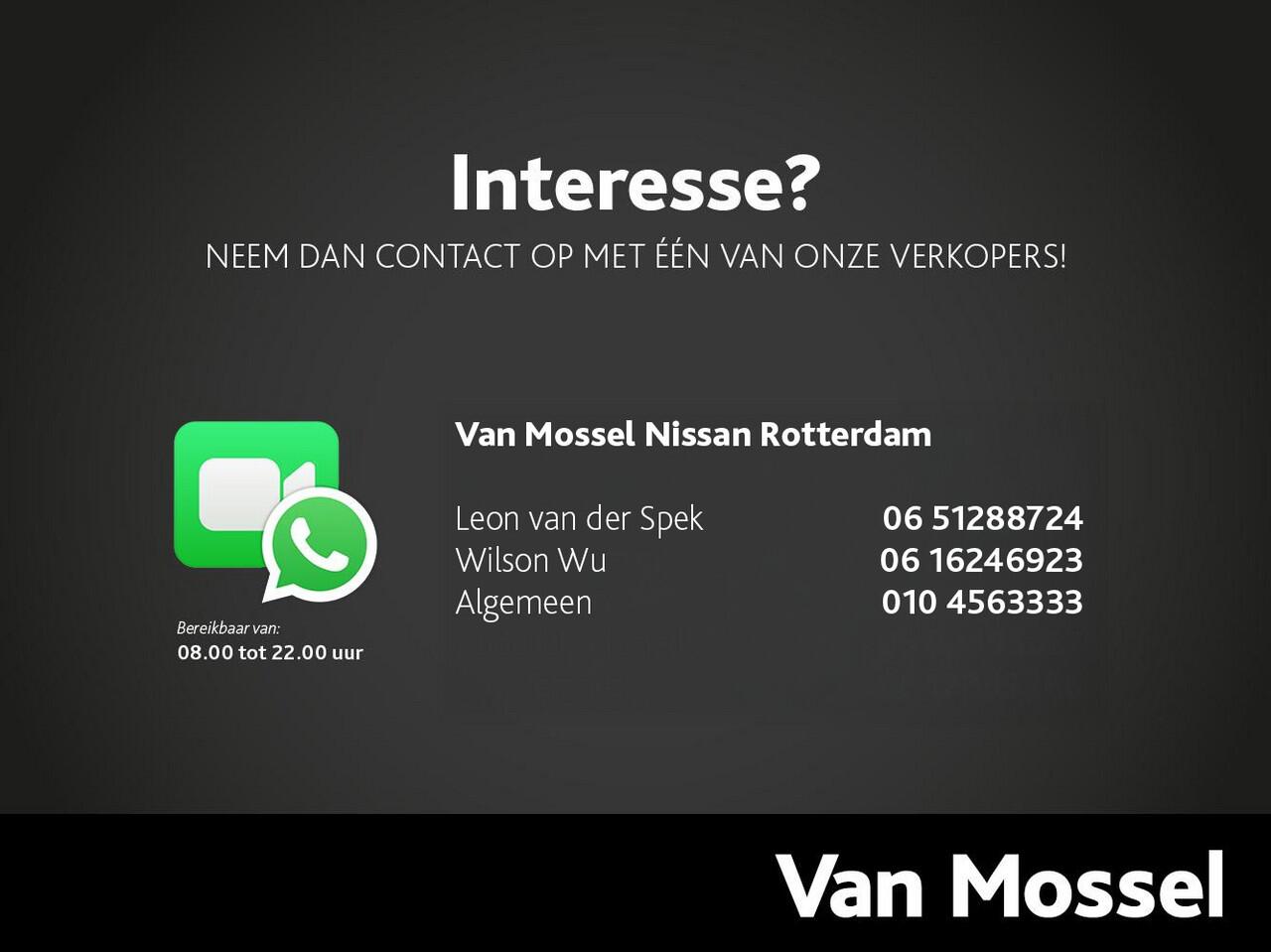 Nissan MICRA ADVANCE 52 kWh 150PK | Stoel en Stuurverwarming | 18'' Inch Velgen | Achteruitrijcamera | Nieuw uit voorraad leverbaar!