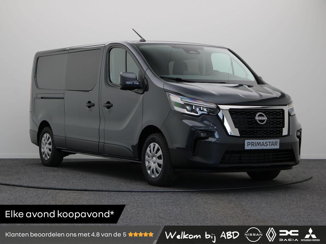 Nissan PRIMASTAR 2.0 dCi 170pk L2H1 N-Connecta | Dubbele Cabine | Achteruitrijcamera | 5 Jaar Fabrieksgarantie | Laadruimtepakket |