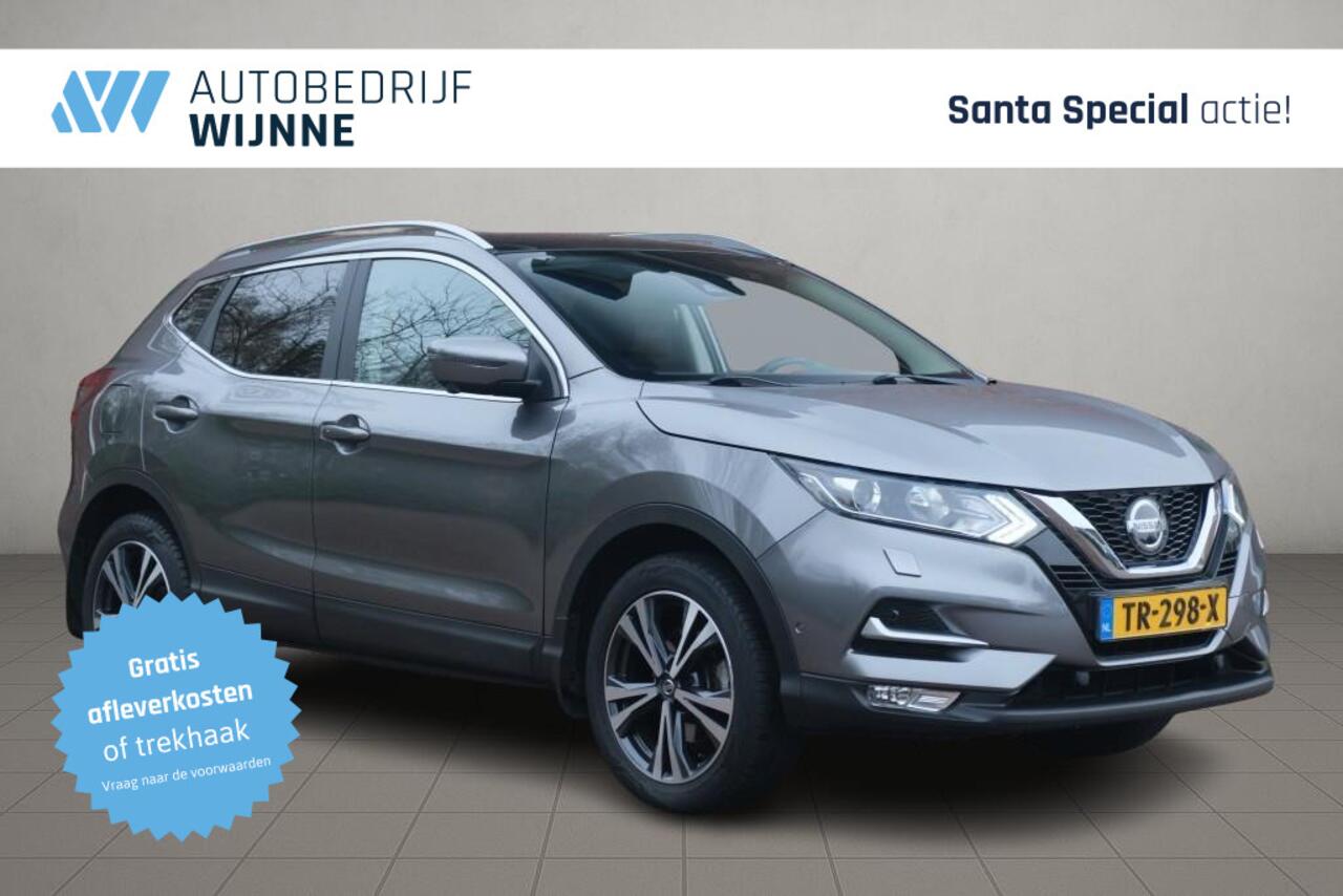 Nissan QASHQAI 1.2 DIG-T 116pk N-Connecta | Navi | Climate | Cruise | Keyless | Panoramadak | 360° Camera | Trekhaak