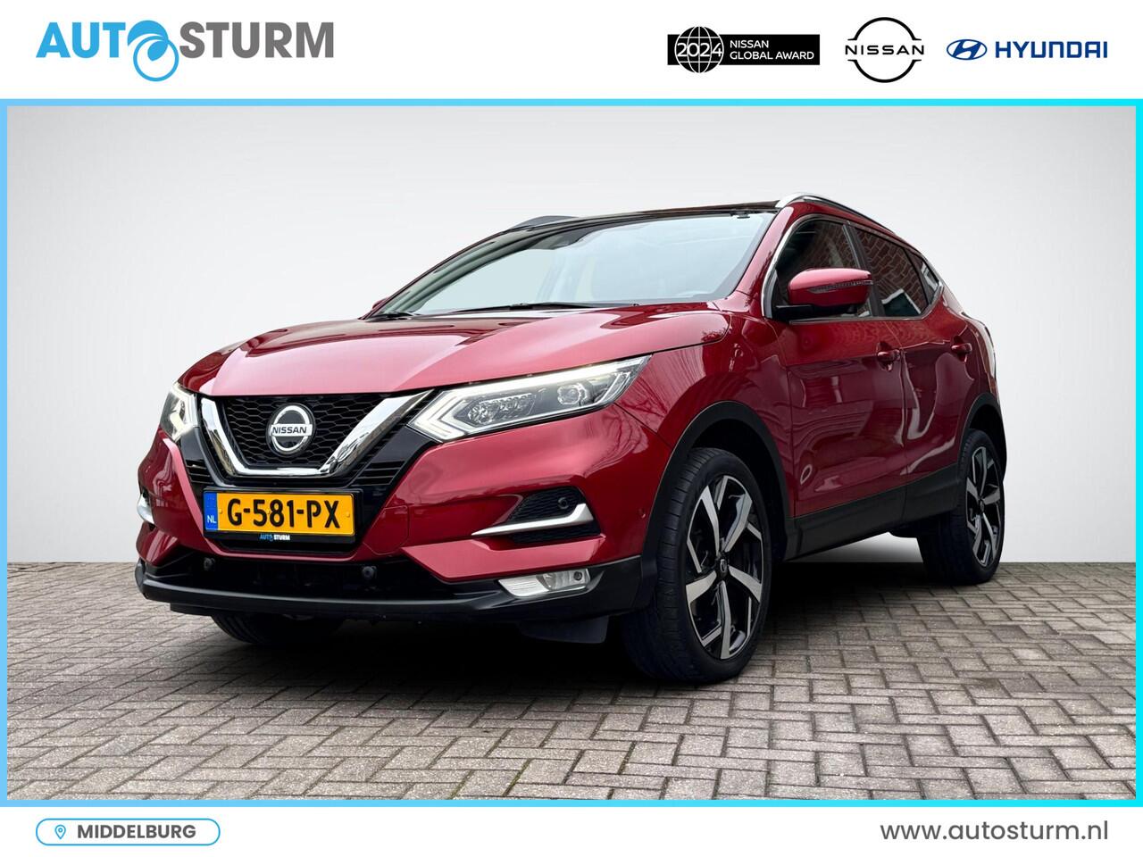 Nissan QASHQAI 1.3 DIG-T Tekna | Panoramadak | Apple Carplay/Android Auto | Stoelverwarming | Adapt. Cruise Control | LED Koplampen | Rijklaarprijs!