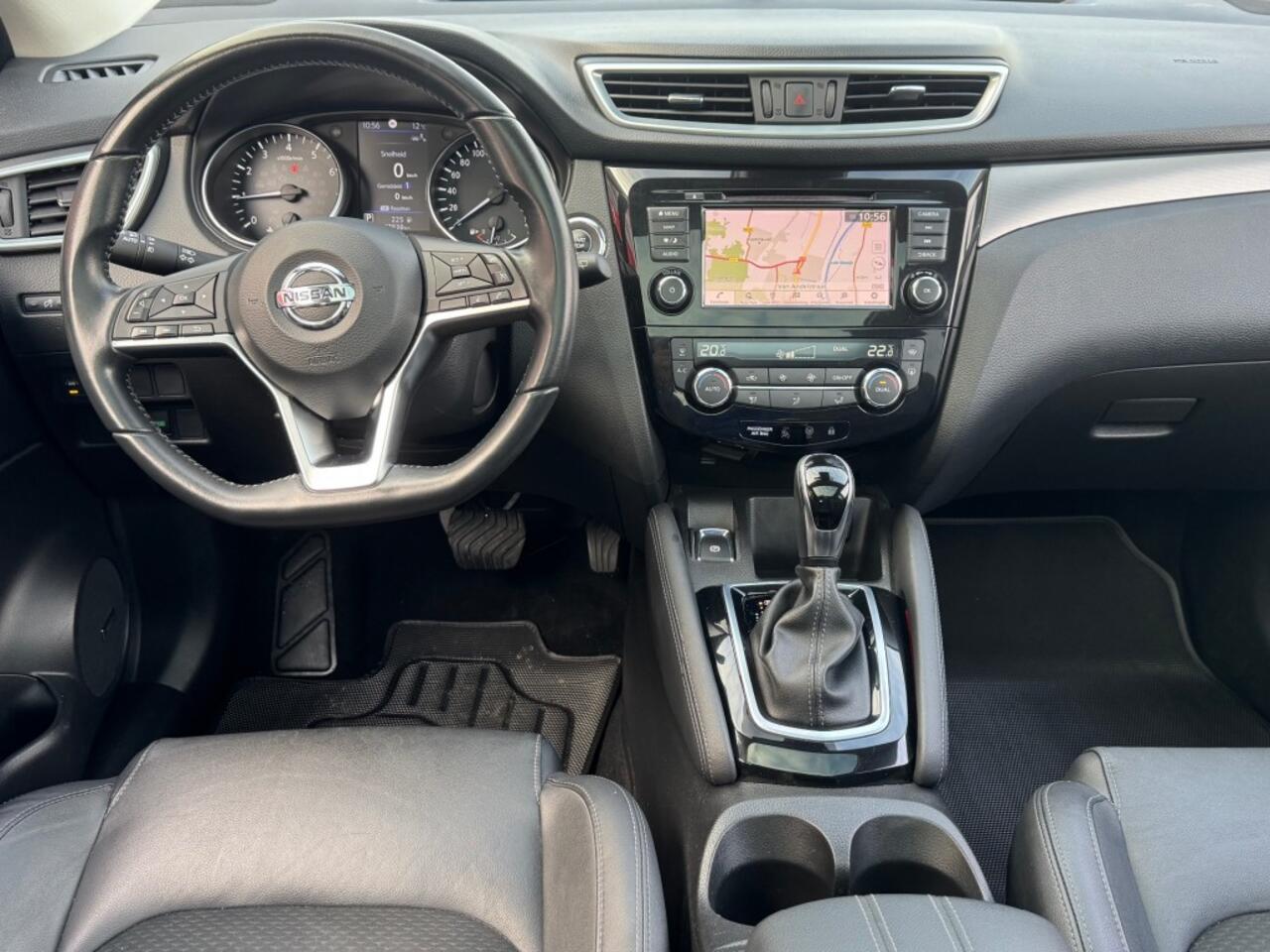 Nissan QASHQAI 1.3 DIG-T AUT. TEKNA 160PK HALF-LEER PANO-DAK 360-CAMERA NAVI AIRCO LMV PDC