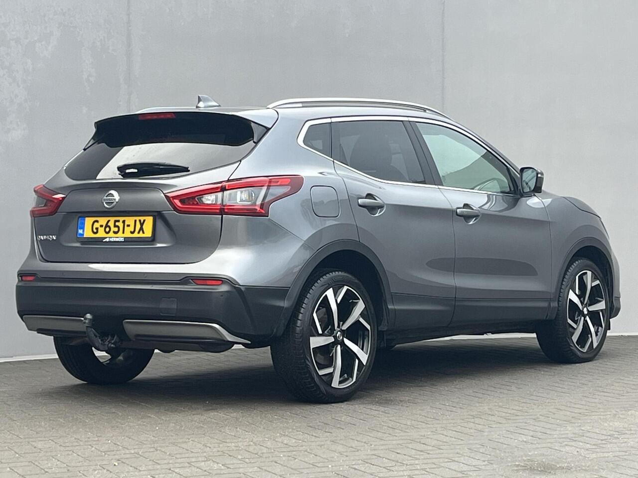 Nissan QASHQAI 1.3 DIG-T Tekna / Trekhaak (1500kg) / Stoelverwarming / Panoramadak / Cruise Control / Climate Control / Rondzichtcamera / Apple Carplay & Android Auto / Keyless Start + Entry /