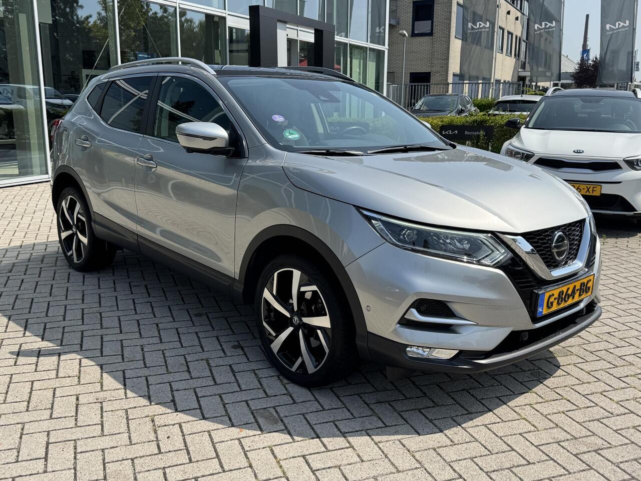Nissan QASHQAI 1.2 Tekna Nav|Camera|Lmv|Stoelverwarming|panorama dak|verwarmde voorruit|