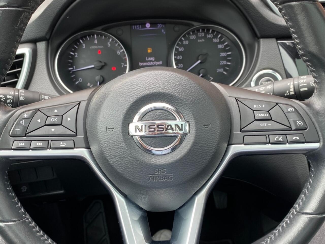 Nissan QASHQAI 1.2 TEKNA + NAV 360 CAMERA CLIMA CRUISE PANO STOELVERW