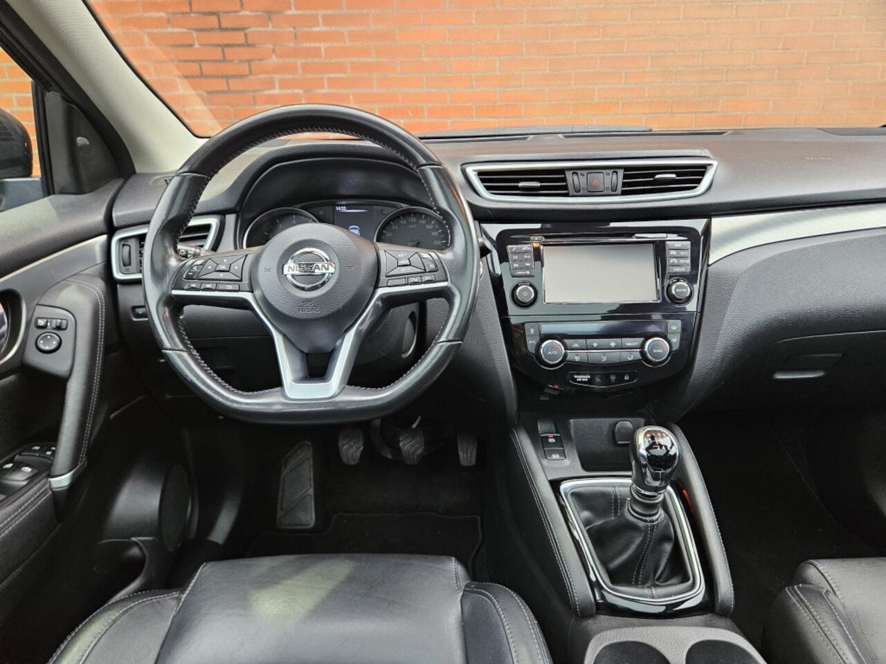 Nissan QASHQAI 1.2 Tekna + Panoramadak Half Leder Navigatie 19" Velgen