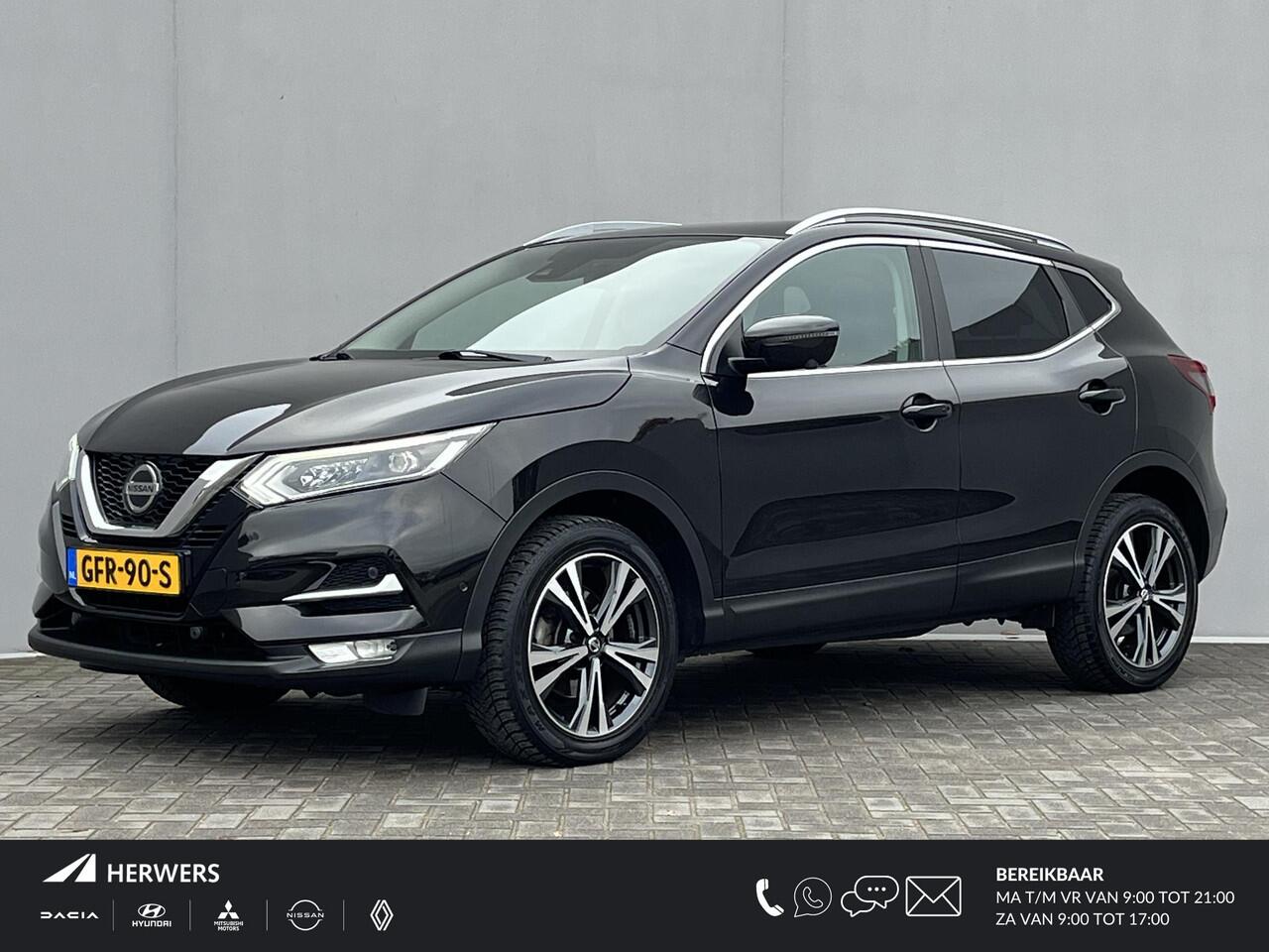Nissan QASHQAI 1.3 DIG-T Business Edition / 100% Dealeronderhouden / Panoramadak / 360° Camera / Adaptieve Cruise Control / Keyless Entry & Start / Navigatie full map / Apple Carplay & Android Auto / Stoel- en Voorruitverwarming / Climate Control / Dodehoek Detectie