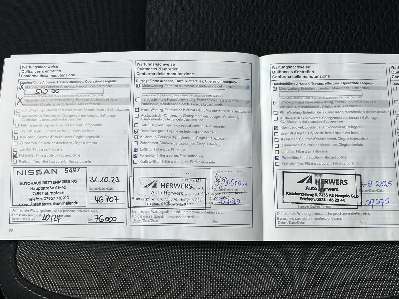 Nissan QASHQAI 1.3 DIG-T Business Edition / 100% Dealeronderhouden / Panoramadak / 360° Camera / Adaptieve Cruise Control / Keyless Entry & Start / Navigatie full map / Apple Carplay & Android Auto / Stoel- en Voorruitverwarming / Climate Control / Dodehoek Detectie