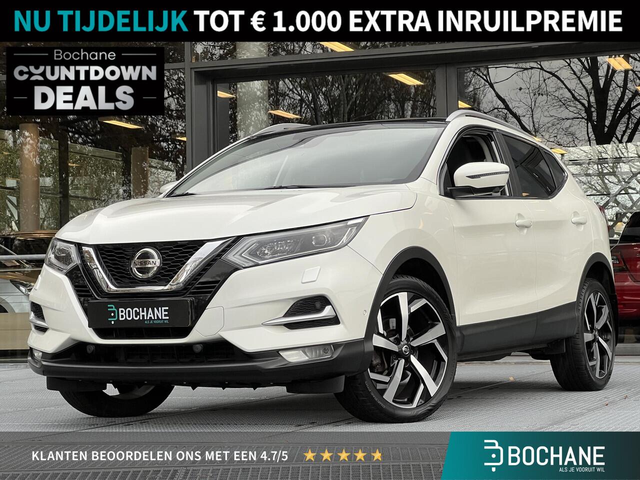 Nissan QASHQAI 1.3 DIG-T Tekna Automaat | Trekhaak | Navigatie | Panoramadak |