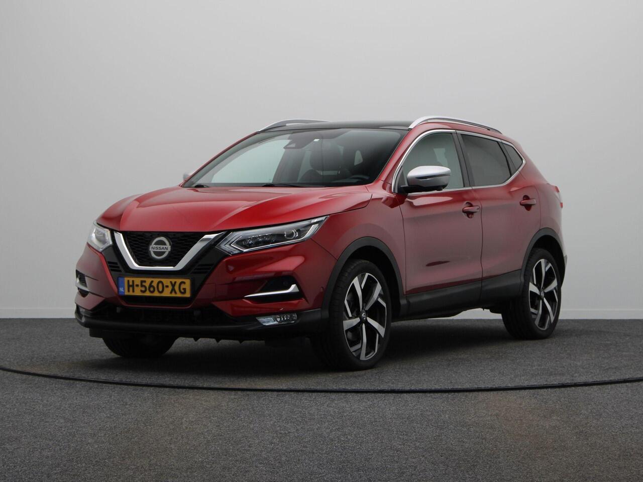 Nissan QASHQAI 1.3 DIG-T Tekna + | Lederen bekleding | Stoelverwarming | Trekhaak | Bose Audio | Apple Carplay & Android Auto |