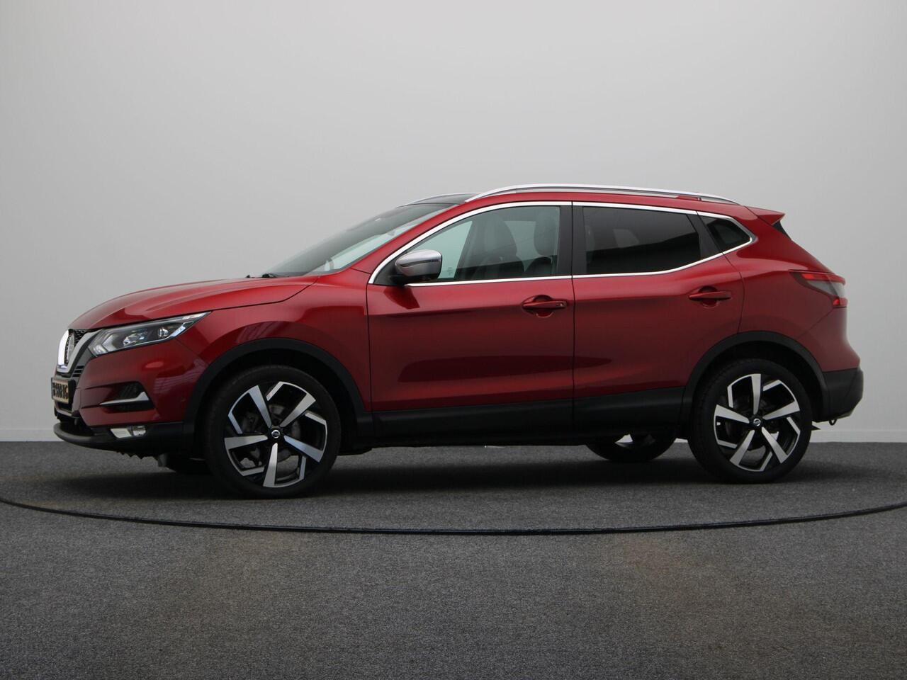 Nissan QASHQAI 1.3 DIG-T Tekna + | Lederen bekleding | Stoelverwarming | Trekhaak | Bose Audio | Apple Carplay & Android Auto |