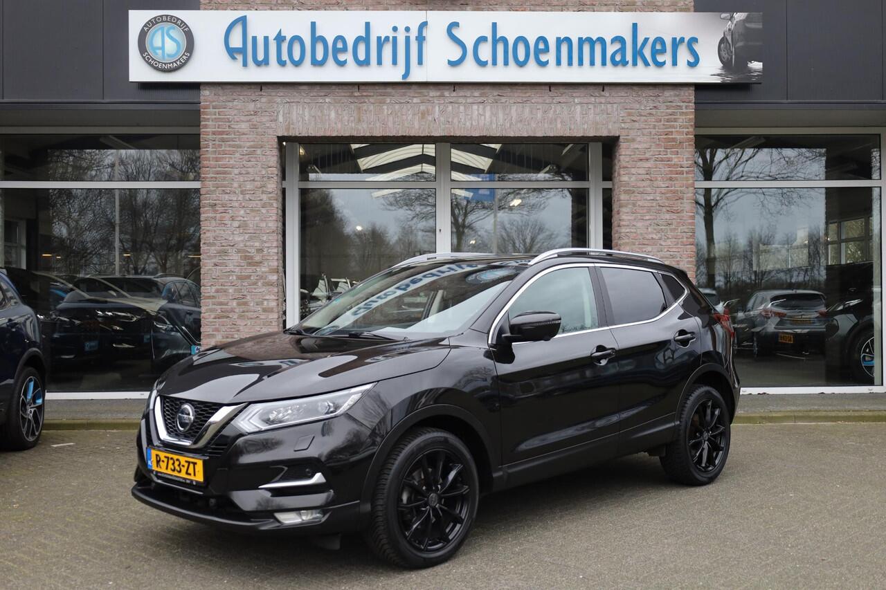 Nissan QASHQAI 1.3 DIG-T Tekna 360-CAMERA PANO LEER 18"LMV CARPLAY NAVI DAB CRUISE 2xPDC CLIMA ENZ.