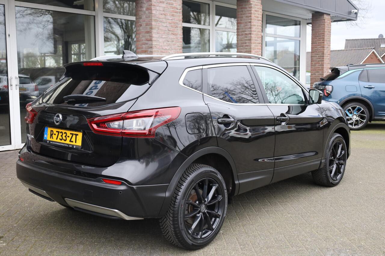 Nissan QASHQAI 1.3 DIG-T Tekna 360-CAMERA PANO LEER 18"LMV CARPLAY NAVI DAB CRUISE 2xPDC CLIMA ENZ.