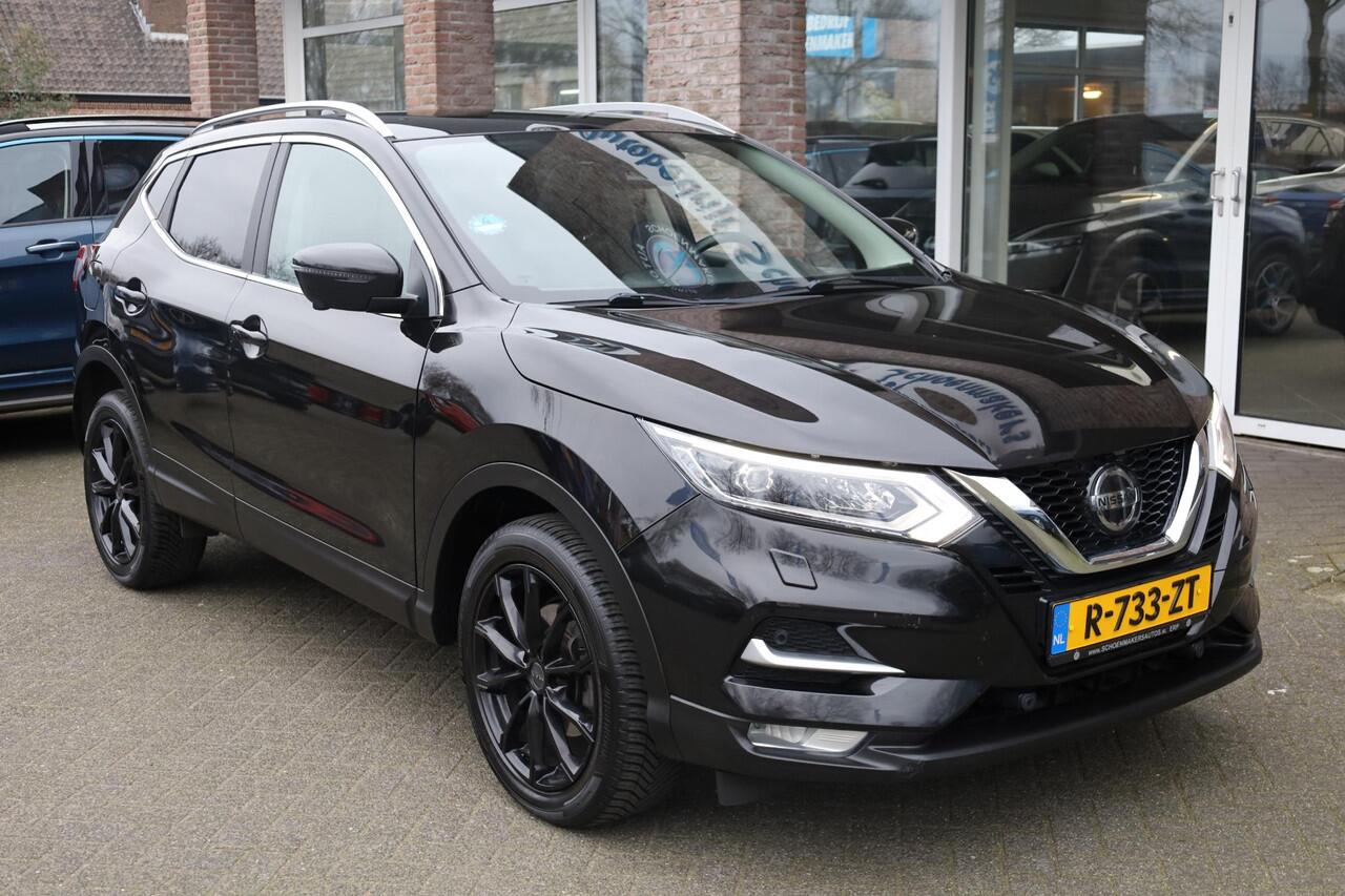 Nissan QASHQAI 1.3 DIG-T Tekna 360-CAMERA PANO LEER 18"LMV CARPLAY NAVI DAB CRUISE 2xPDC CLIMA ENZ.