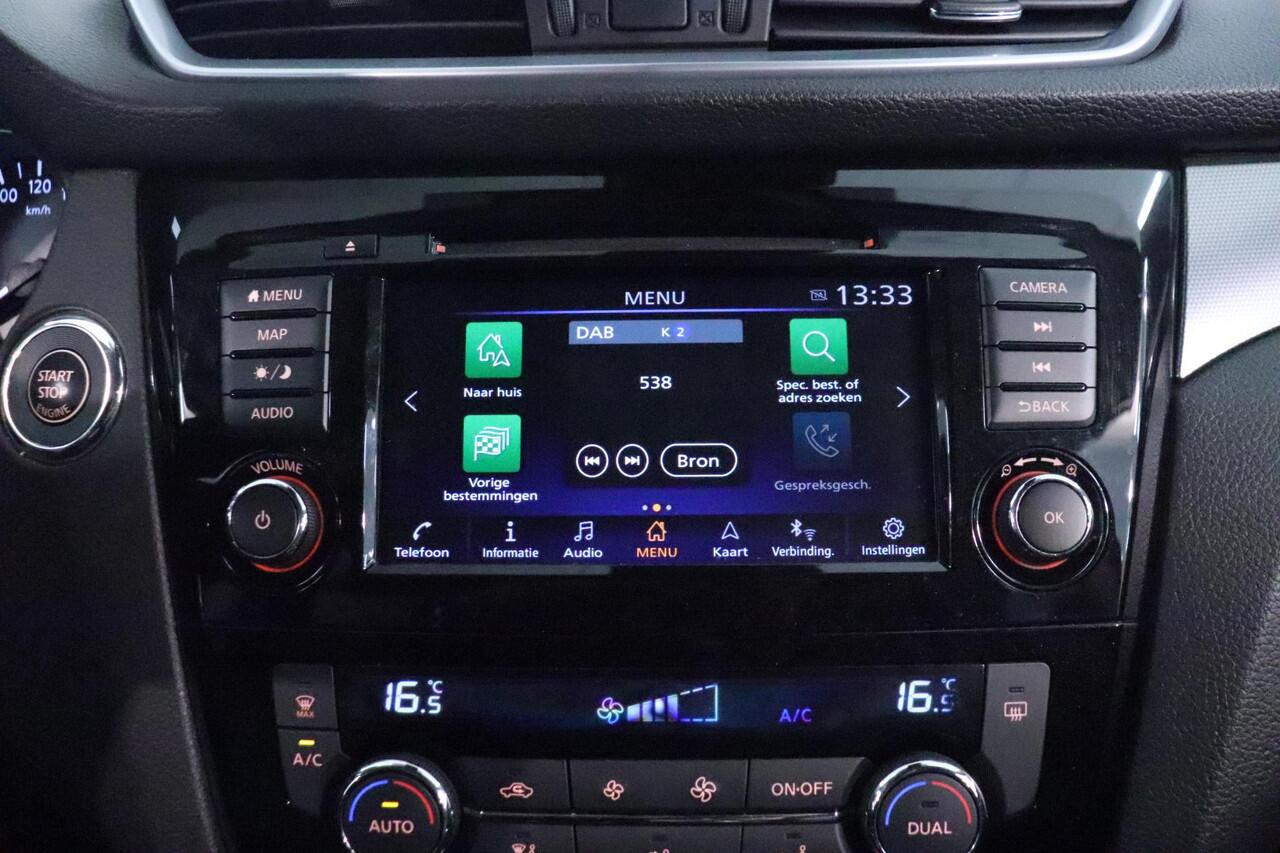 Nissan QASHQAI 1.3 DIG-T 160 Pk. Premium Edition | 360 Camera | Panoramadak | Leder | Stoelverwarming | LED | AppleCarplay AndroidAuto | Trekhaak |