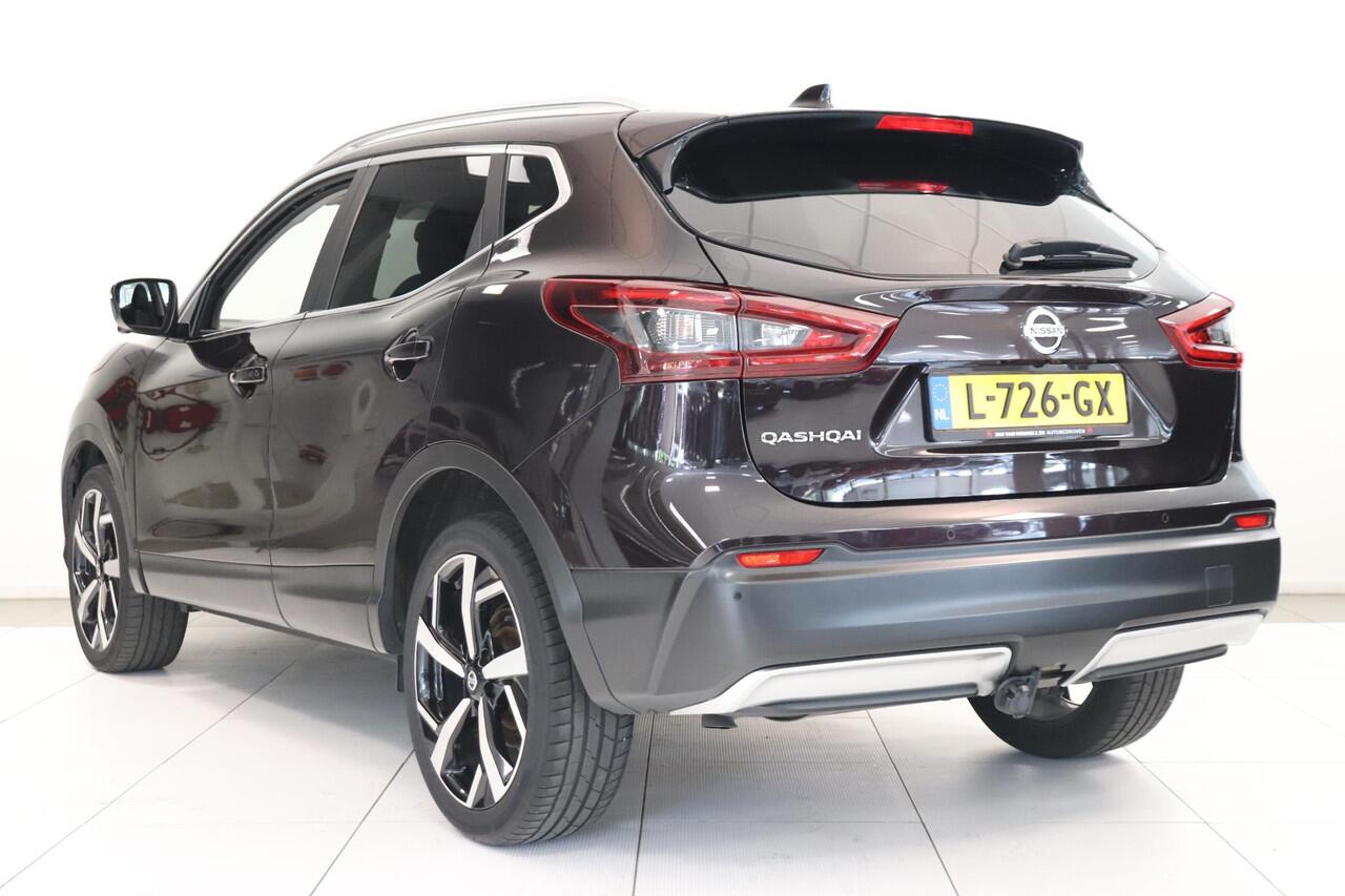 Nissan QASHQAI 1.3 DIG-T 160 Pk. Premium Edition | 360 Camera | Panoramadak | Leder | Stoelverwarming | LED | AppleCarplay AndroidAuto | Trekhaak |