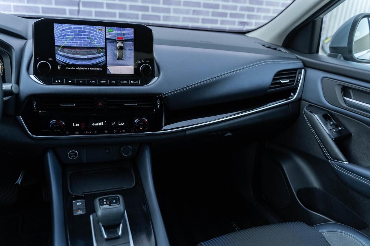 Nissan QASHQAI 1.3 MHEV Xtronic N-Connecta | Adaptive Cruise Control | Trekhaak | Navigatie | Achteruitrijcamera | Climate Control | Half-Lederen Bekleding | 18" Lichtmetaal