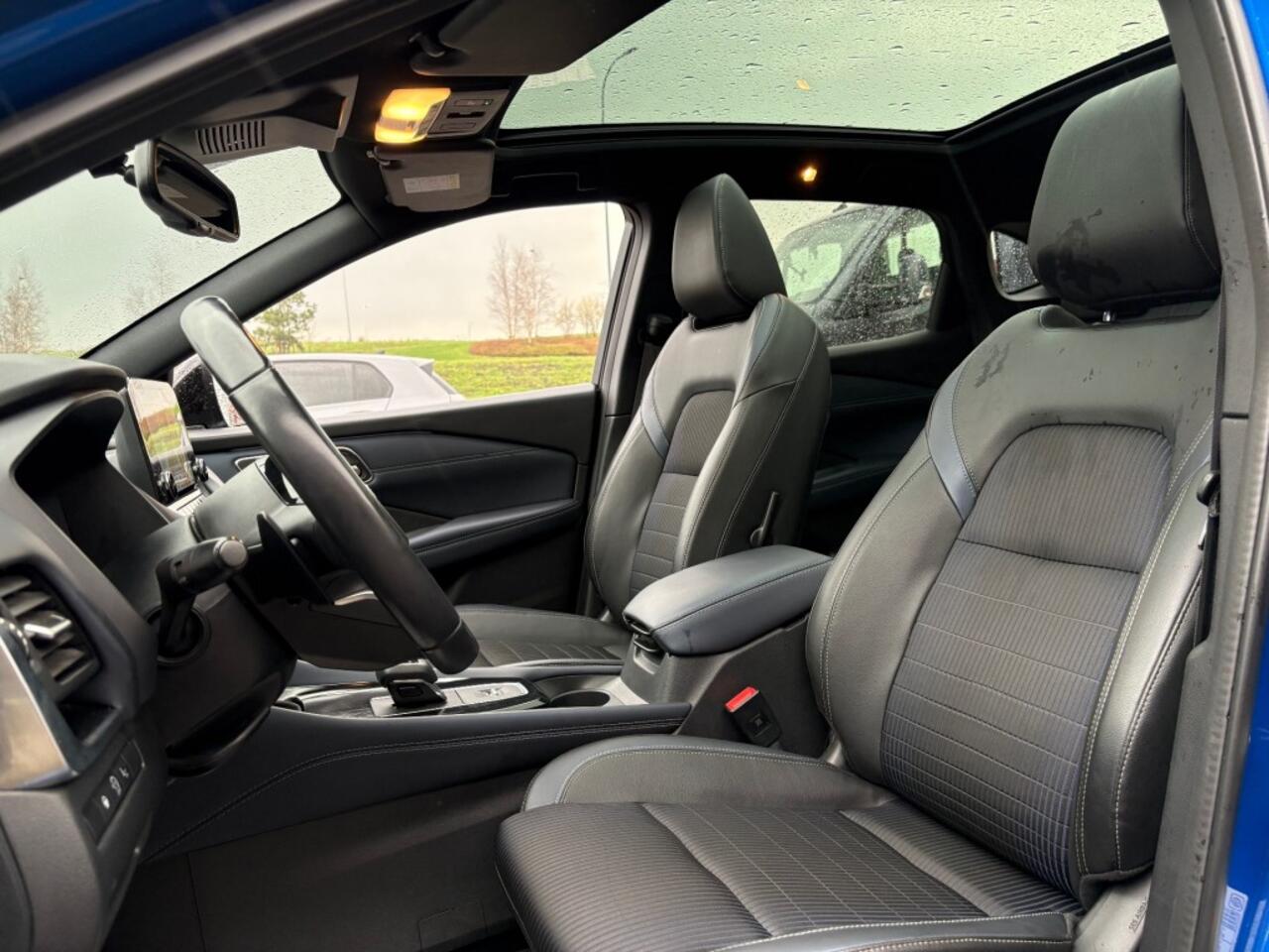 Nissan QASHQAI 1.3 MHEV XTRONIC 158PK TEKNA HALF-LEER NAVI PANO-DAK CAMERA HEAD-UP CARPLAY