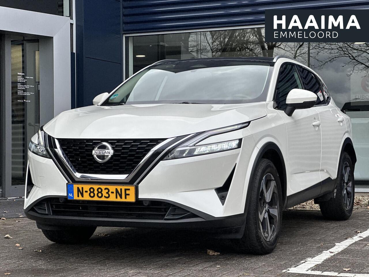 Nissan QASHQAI 1.3 MHEV 140pk Premiere Edition | Panoramadak | Trekhaak | Dodehoek Detectie | Apple Carplay/Android Auto | Cruise Control Adaptief | Lichtmetalen velgen 18inch