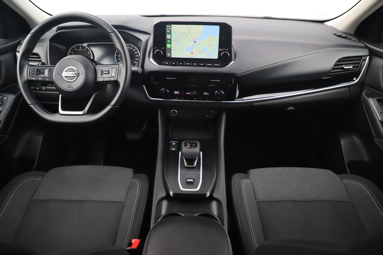 Nissan QASHQAI 1.3 MHEV Xtronic N-Style Automaat Two Tone Parelmoer Wit Keyless 19 inch LMV Navigatie Carplay Android 360 Camera Adaptive Cruise