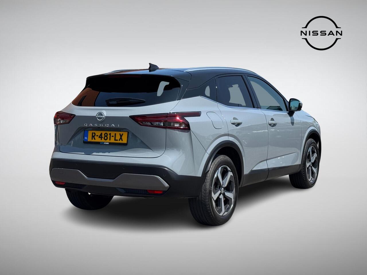 Nissan QASHQAI 1.3 MHEV Xtronic N-Connecta Design Pack | Panoramadak | Navigatie | 360° Camera | Adapt. Cruise Control | Digitaal Instrumentenpaneel | Rijklaarprijs!