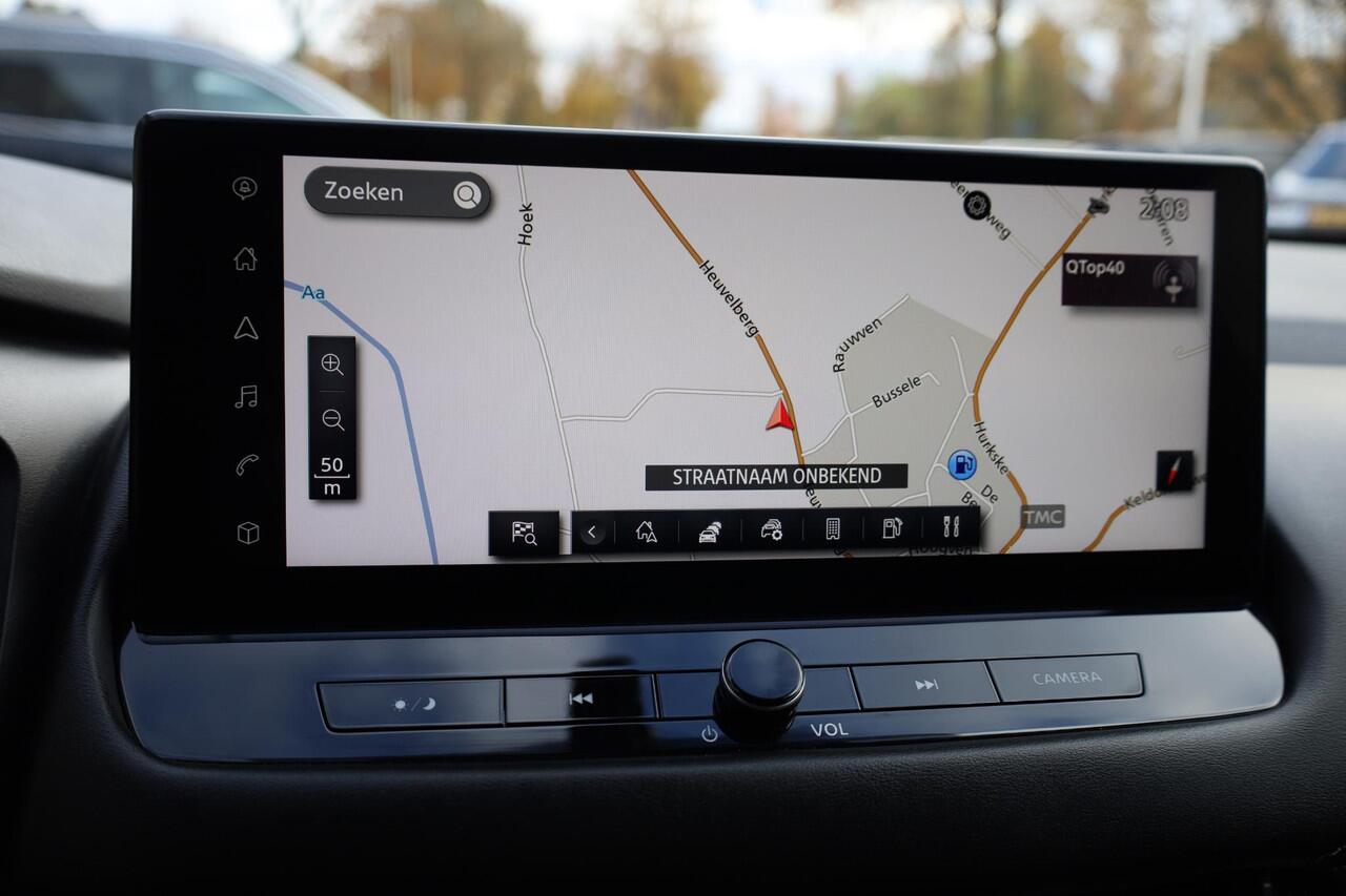 Nissan QASHQAI 1.3 MHEV Xtronic N-Connecta TREKHAAK 360-CAMERA 12.3"DISPLAY! CARPLAY DAB RUIT/STUUR/STOELVERW. CRUISE 2xPDC NAVI CLIMA 18"LMV