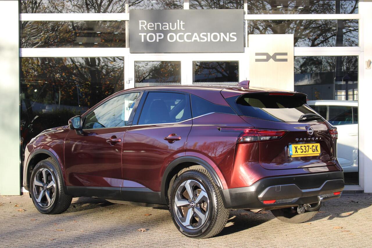 Nissan QASHQAI 1.3 MHEV Xtronic N-Connecta Automaat | Trekhaak | Voorruitverwarming | Stoel en stuur verwarming | Adaptieve cruise | All Season banden