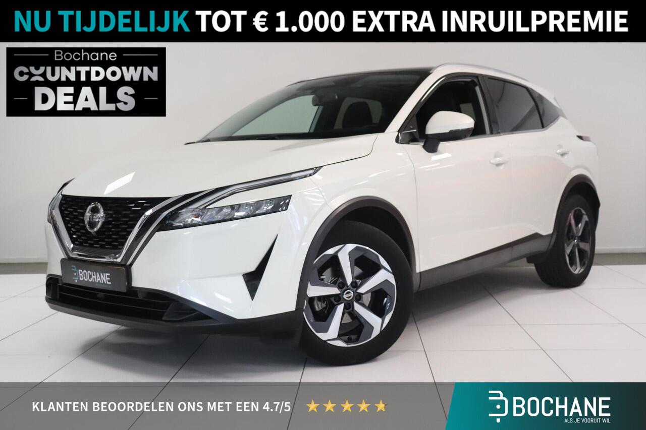 Nissan QASHQAI 1.3 MHEV Xtronic N-Connecta | 360° camera | Panoramadak | Elektr. achterklep | Adaptieve cruise control | Navigatie | Full LED koplampen |