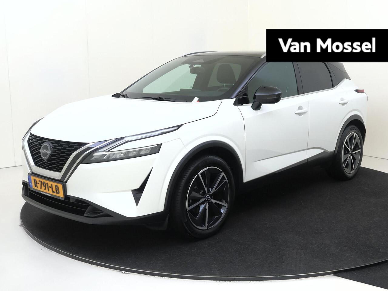Nissan QASHQAI 1.3 MHEV Xtronic Tekna Trekhaak Cold pack zwart dak